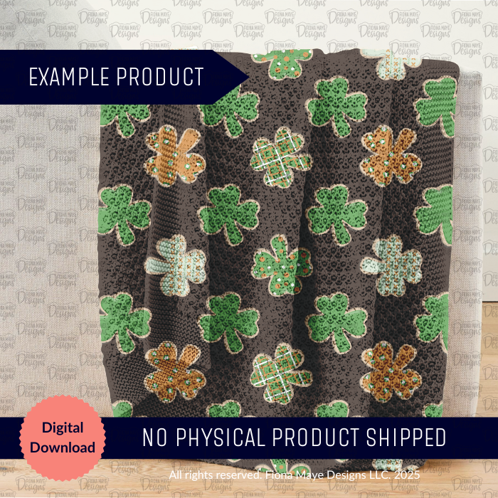 Shamrock Sweets | PNG Seamless Patterns