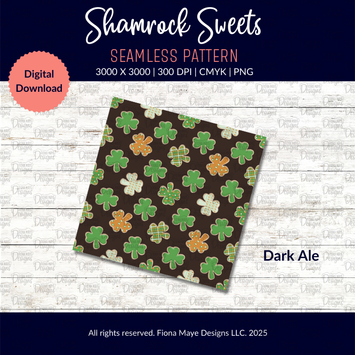 Shamrock Sweets | PNG Seamless Patterns