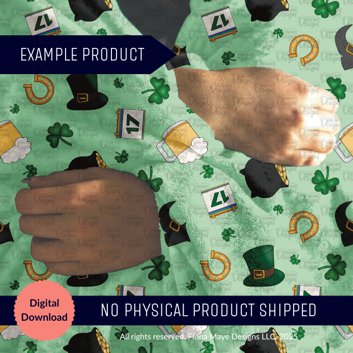 Lucky Shenanigans | PNG Seamless Patterns