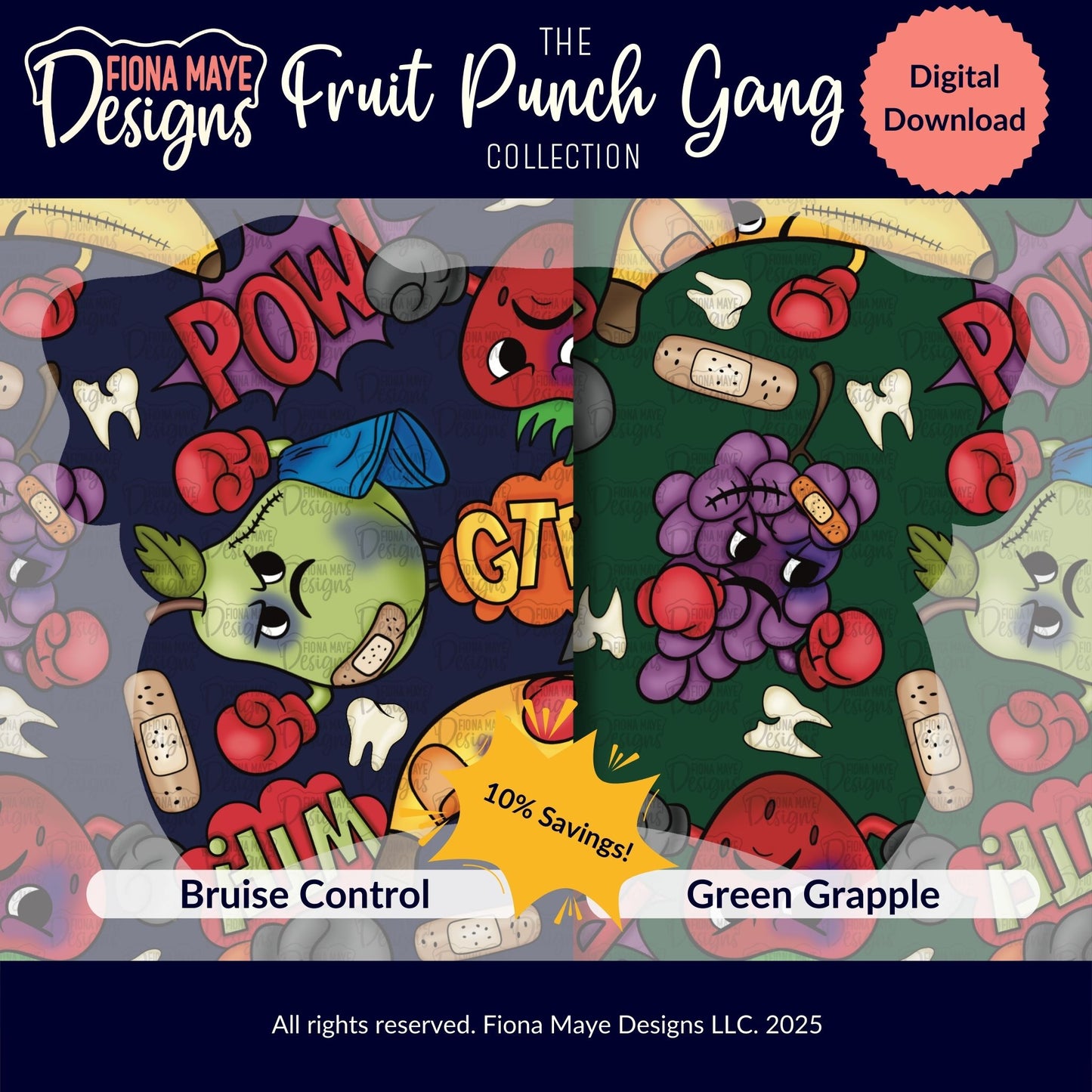 Fruit Punch Gang | Seamless Pattern