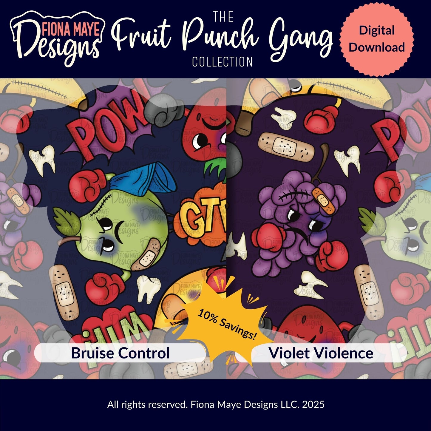 Fruit Punch Gang | Seamless Pattern