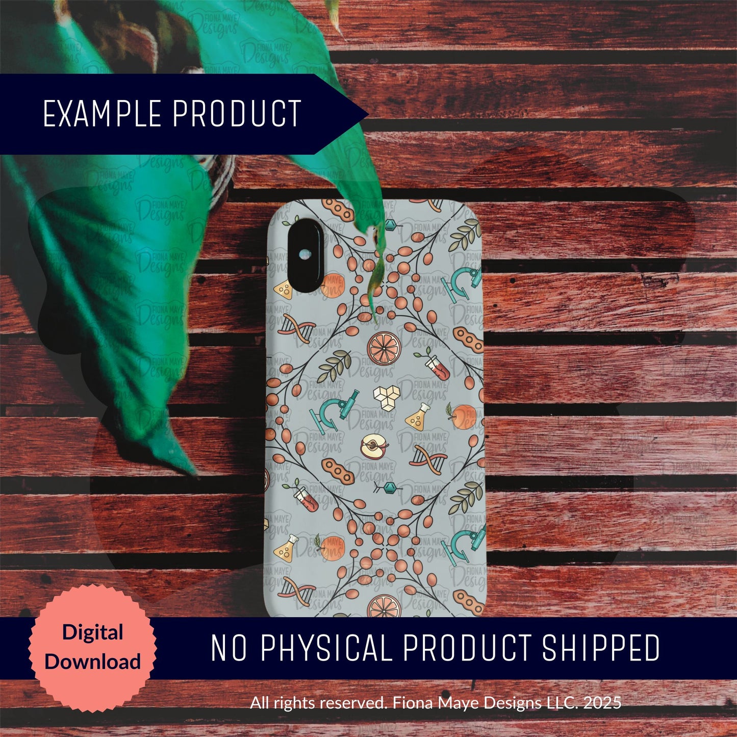 Foodie Formula | PNG Seamless Pattern(s)