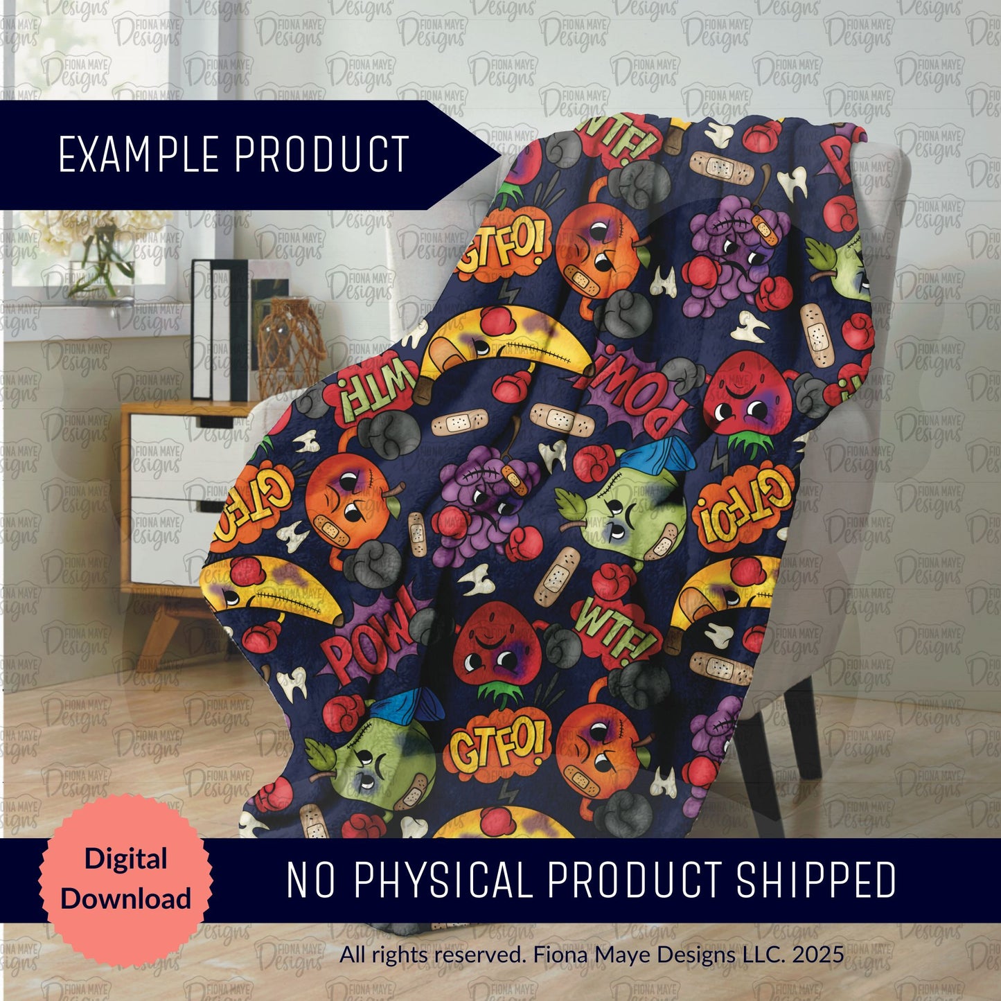 Fruit Punch Gang | Seamless Pattern