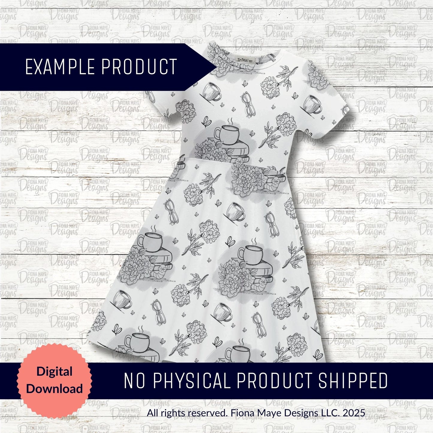 Worm Whimsy | PNG Seamless Pattern(s)