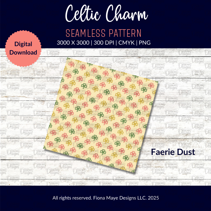 Celtic Charm | PNG Seamless Patterns