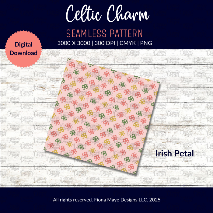 Celtic Charm | PNG Seamless Patterns