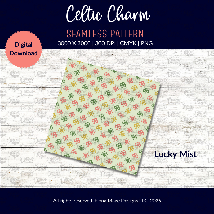 Celtic Charm | PNG Seamless Patterns