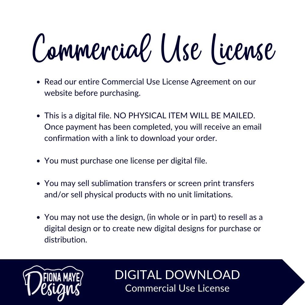 Commercial Use Digital License