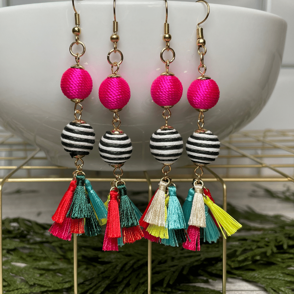 Mismatched Statement Earrings